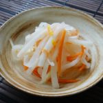 我が家のおせち料理の作り方②（紅白なます）